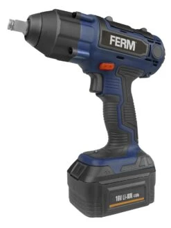 FERM CDM1127 18V Li-Ion Accu Slagmoersleutel Set (1x 4.0Ah Accu) In Koffer - 380Nm - 1/2"