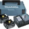 Makita 197624-2 18V Li-ion Accu Starterset (2x 5.0Ah) + Lader In Mbox -Metabo Winkel d68a6e432e2692ba2bce5106f0b7d943
