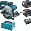Makita DSS501RMJ 18V Li-Ion Accu Cirkelzaag Set (2x 4.0Ah Accu) In Mbox - 136mm -Metabo Winkel d6929efcfcbafd808837f3cdb92428c0