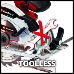 Einhell TE-CS 18/165-1 Solo 18V Li-Ion Accu Cirkelzaag Body - 165mm - 4331207 -Metabo Winkel db245dba7619d9eab13a206835efb966