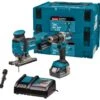Makita DLX2355TJ LXT 18 V Li-ion Accu Combiset (2x 5,0Ah Accu) In Mbox 2 Makita DLX2355TJ LXT 18 V Li-ion Accu Combiset (2x 5,0Ah Accu) In Mbox -Metabo Winkel db3ed8c02e76c303c51550ffe7fdc02d
