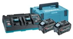 Makita XGT 40V Max Li-Ion Accu Starterset (2x 5.0Ah) + Duolader In Mbox