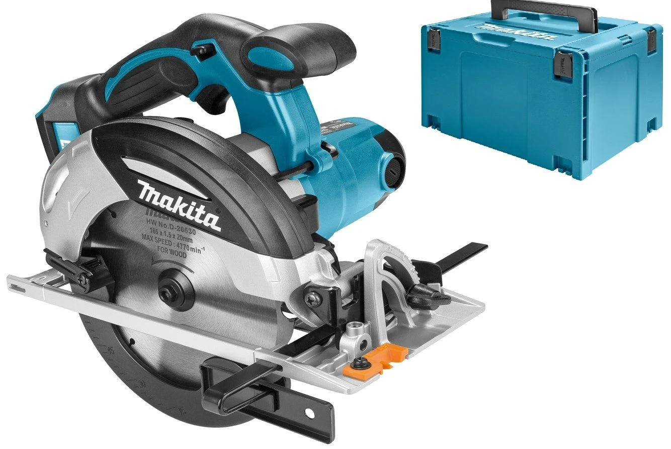 Makita DHS630RTJ 18V Li-Ion Accu Cirkelzaag Set (2x 5.0Ah Accu) In Mbox - 165mm 4 Makita DHS630RTJ 18V Li-Ion Accu Cirkelzaag Set (2x 5.0Ah Accu) In Mbox - 165mm - Afbeelding 2