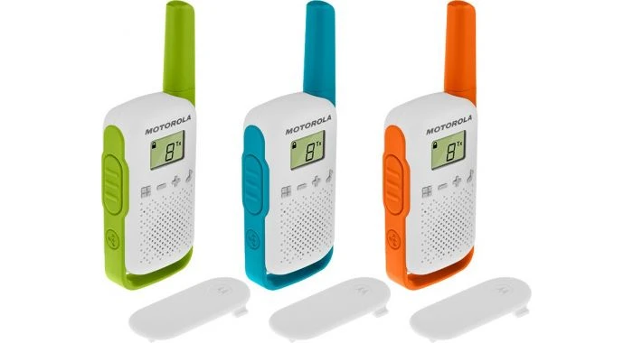Motorola B4P00811MDKMAW Talkabout T42 Triple Walkie Talkies - 3 Stuks 3 Motorola B4P00811MDKMAW Talkabout T42 Triple Walkie Talkies - 3 Stuks
