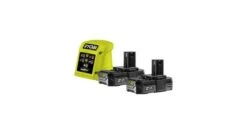 Ryobi RC18115-220 18V Li-Ion Accu Starterset (2x 2,0Ah Accu) + Lader - 5133004296