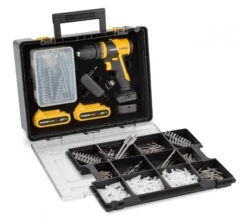 Powerplus POWXB10070 20V Accu Klopboormachine Set (2x 1,5Ah) Incl. 362-delige Accessoiresset -Metabo Winkel f59edeb46f26d8e84ffba85cd5f663dc