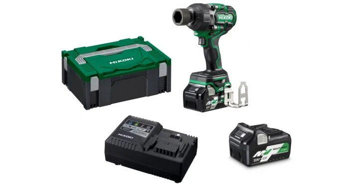 HiKOKI WR36DEWRZ Accu Slagmoeraanzetter - 36 V / 2 X 2.5Ah / 770 Nm / 1/2" - HSC II Koffer 3 HiKOKI WR36DEWRZ Accu Slagmoeraanzetter - 36 V / 2 X 2.5Ah / 770 Nm / 1/2" - HSC II Koffer