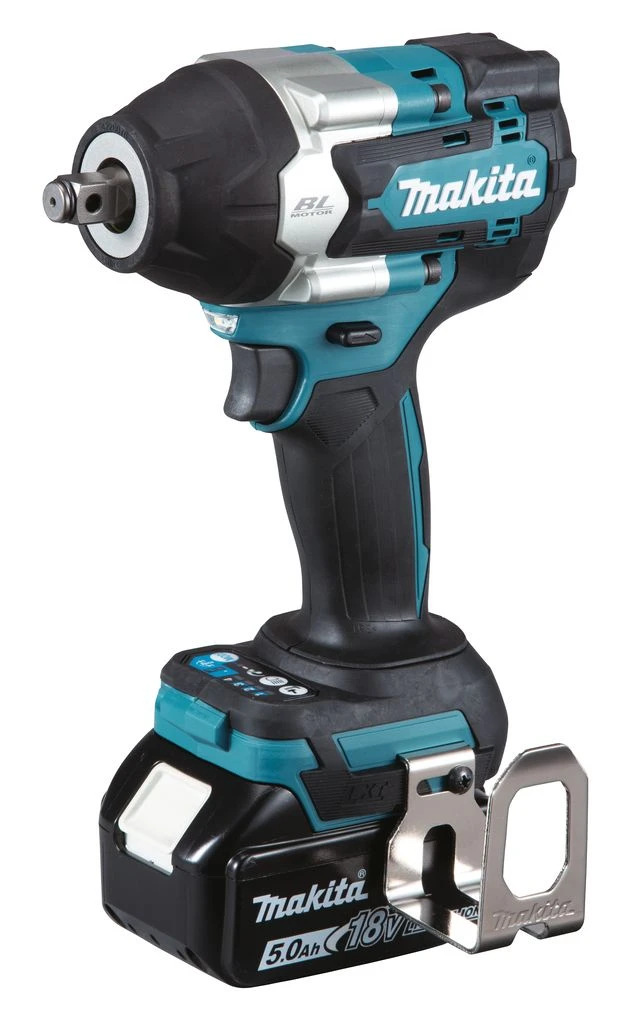 Makita DTW700RTJ 18V Li-Ion Accu Slagmoersleutel Set (2x 5.0Ah Accu) In Mbox - 700 Nm - 1/2" - Koolborstelloos 3 Makita DTW700RTJ 18V Li-Ion Accu Slagmoersleutel Set (2x 5.0Ah Accu) In Mbox - 700 Nm - 1/2" - Koolborstelloos