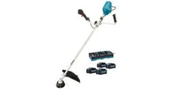 Makita UR012GM401 XGT 2x40V Li-Ion Max Accu Bosmaaier Set (4x 4,0Ah) - U-greep - Koolborstelloos